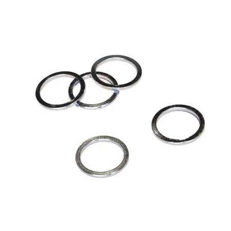 VWP Ballheadsring Dystans Alu 3mm 1,1 8 Silver P 5