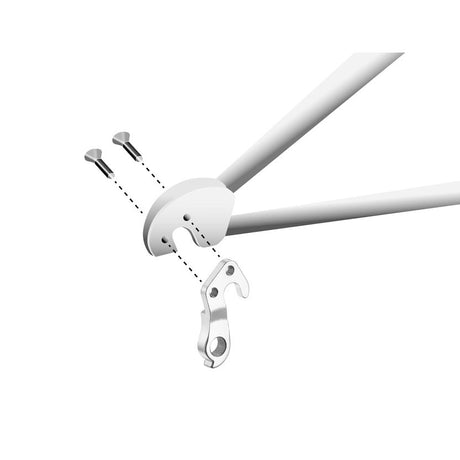 Wiselan o wisiorku GH-138 55,4 mm srebrny