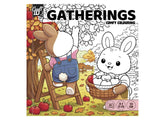 Craft id comfy kleurboek herfst 20x20cm 3 assorti