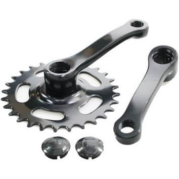 Mechanizm korbowy fausto 28t | 102mm | stal | czarny
