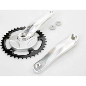 Zestaw korby 38T 152 M DISC Alu Silver