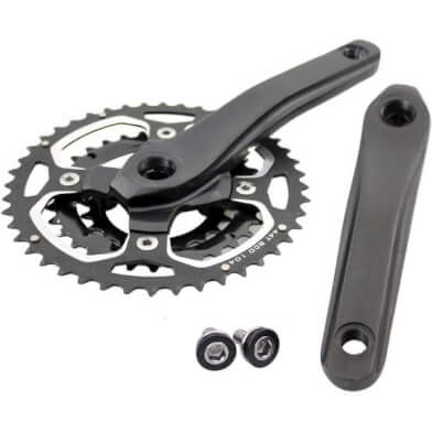 Lasco FM628 Cranket Alu CNC BSA 44 32 22 -1 mm 170 mm matowy czarny