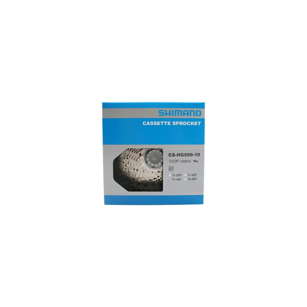 Shimano Cassette CS-HG500 10-biegowa 11-34T