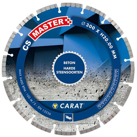 Tarcza diamentowa karatowa ø350x20 CS Master Beton chłodzona wodą