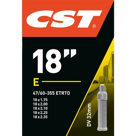 CST Wewnętrzna rurka 18x1,75 ETRO 47 60-355, zawór: Blitz Holland 32 mm
