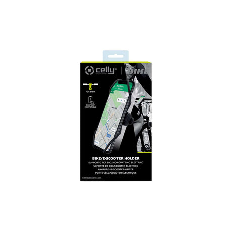 Celly Phone Holder Swipe Stem Start Black