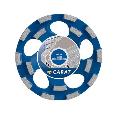 Karatowa głowica szlifierska do betonu ø125x22,23mm Dustec, Cubd Master