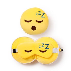 Ty relakseazzz snoozie the Sleep Head okrągła maska podróżna na poduszkę do spania