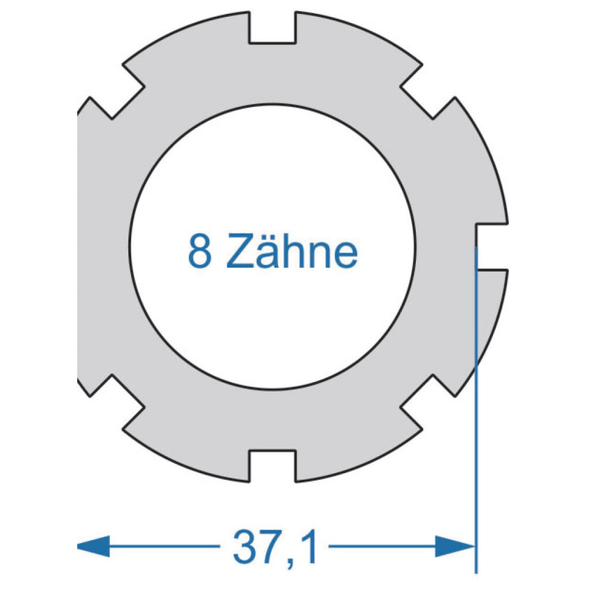 Narzędzie rowerowe Cycplus power.tool 2-stronne t8 37,1 t12 24,0