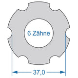 Narzędzie rowerowe Cycplus power.tool 2-stronne t6 37,0 t20 32,0
