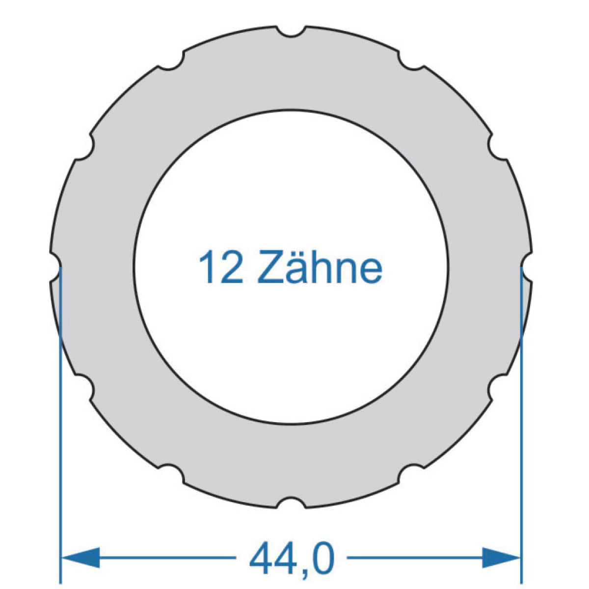 Narzędzie cyklowe Cycplus power.tool 1-stronne t12 44,0