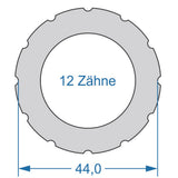 Narzędzie cyklowe Cycplus power.tool 1-stronne t12 44,0