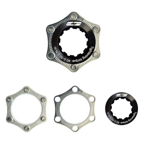 Cyclotech, cyclotech cyclotech adapter centerlock naar 6 gaats, quick release