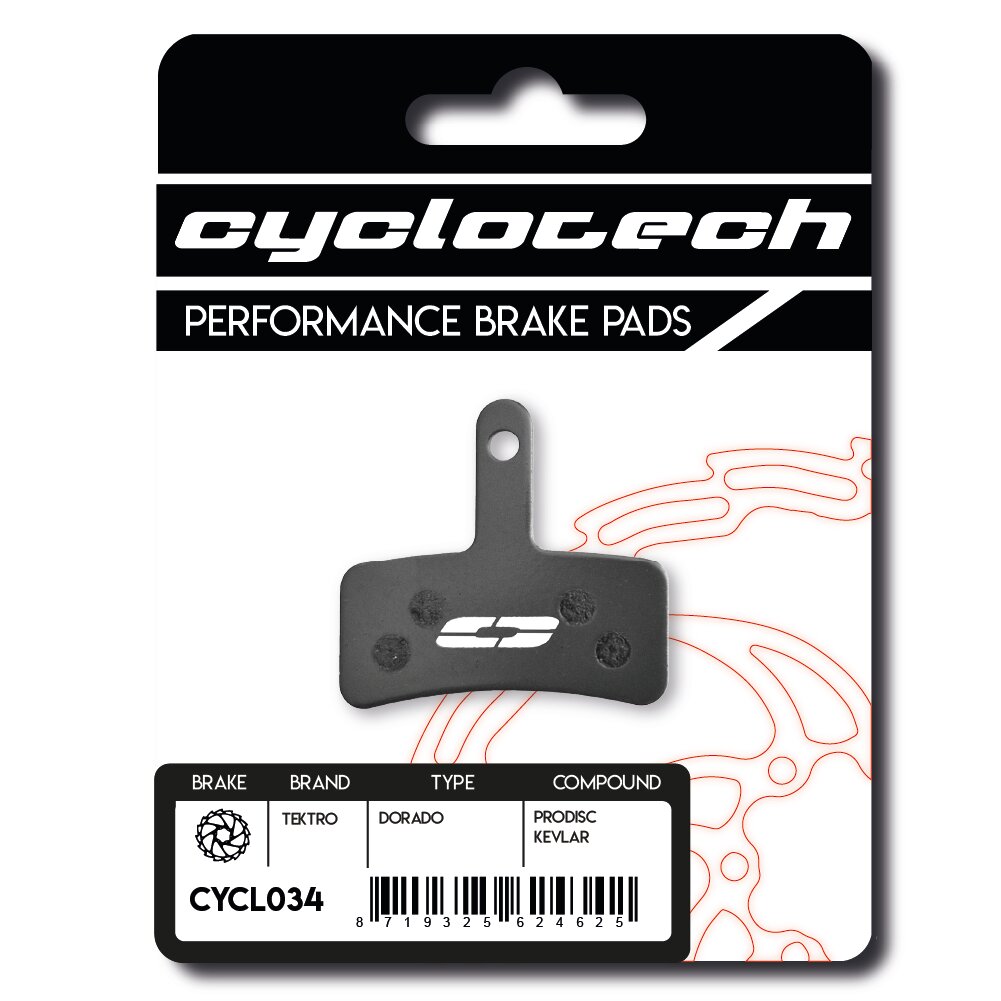 Cyclotech, cyclotech cyclotech schijfremblok prodisc kevlar tektro dorado