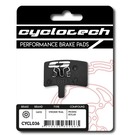 Cyclotech, cyclotech cyclotech schijfremblok prodisc kevlar hayes stroker trial