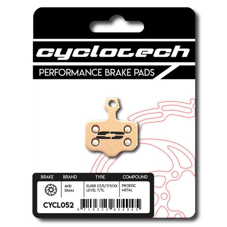 Cyclotech, cyclotech cyclotech schijfremblok prodisc metal sram red