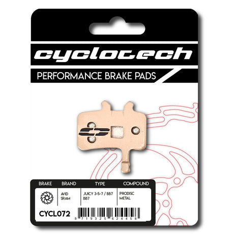 Cyclotech, cyclotech cyclotech schijfremblok prodisc metal avid juicy
