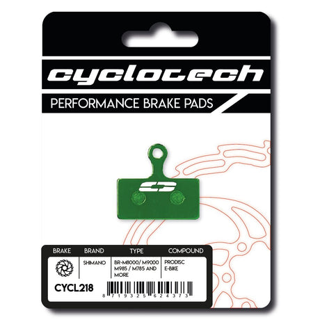 Cyclotech, cyclotech cyclotech schijfremblok prodisc e-bike shimano xt