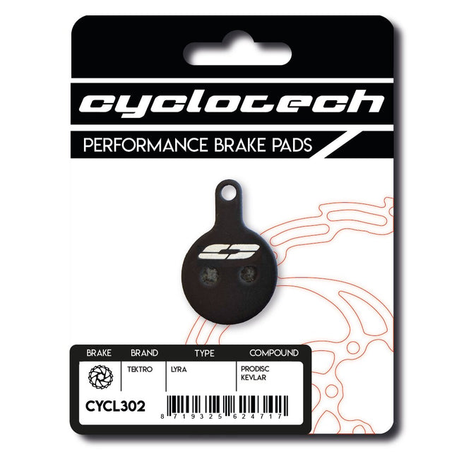 Cyclotech, cyclotech cyclotech schijfremblok prodisc kevlar tektro lyra