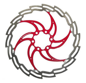 Cyclotech, cyclotech cyclotech remschijf prodisc ninja 180 mm, rood