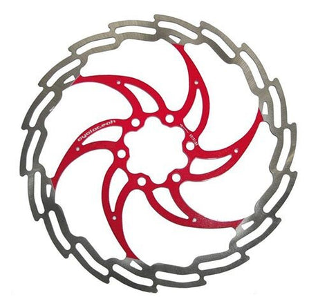 Cyclotech, cyclotech cyclotech remschijf prodisc ninja 180 mm, rood