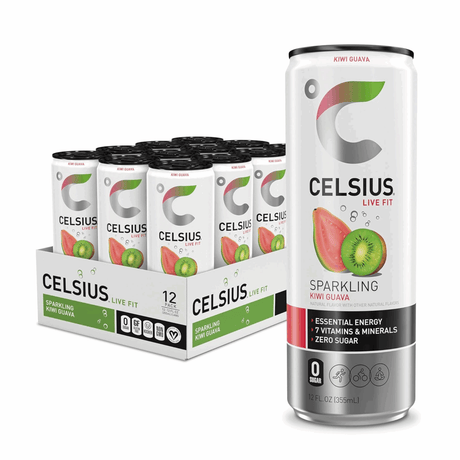 Puszka gujawy kiwi Celsjusza (12x 250ml)