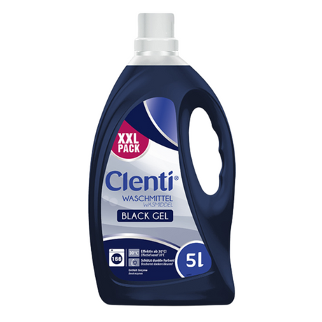 Clenti czarny detergent w żelu (2x 5l)