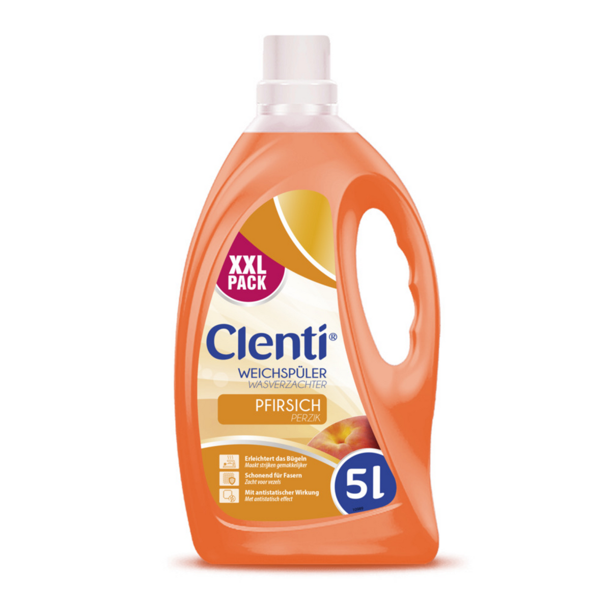 Płyn do płukania Clenti brzoskwiniowy (2x 5l)