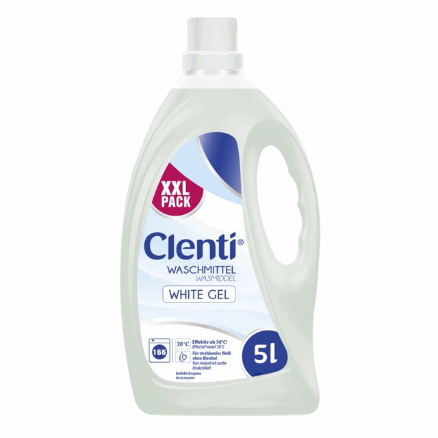 Rękawica do prania Clenti biała żelowa (2x 5l)