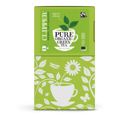 Clipper do strzyżenia herbaty zielone organiczne (250 sztuk)