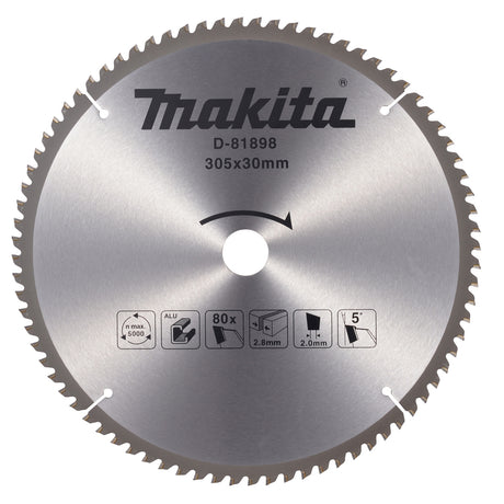 Akcesoria Makita brzeszczot hm alu 305x30 80t 5g a - d-81898