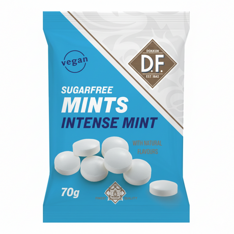 D.f. miętowe bez cukru intensywna saszetka miętowa (12x 70g)