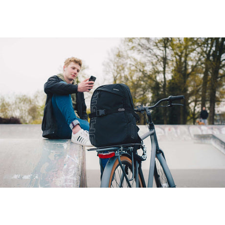 STECO Monkey-With Bagage Rider szerszy z paskiem czarnego