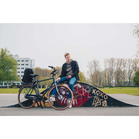 STECO Monkey-With Bagage Rider szerszy z paskiem czarnego
