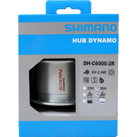 Shimano Hub Dynamo Rollerbrake DH-C6000 6V 2,4 W