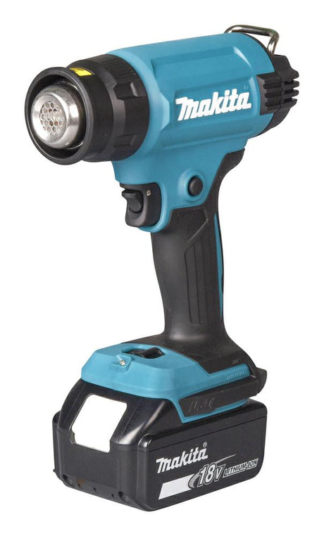 Pistolet na gorącą wiatrówkę Makita dhg181rt 18v 5.0ah w etui