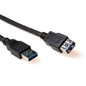 ACT USB 3.1 Gen 1 (USB 3.0) Kabel przedłużaczy Kobieta 1,5 m