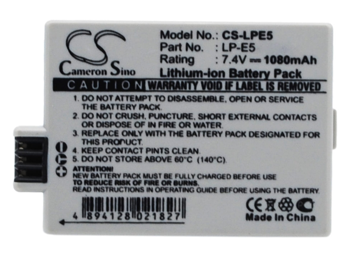 Akumulator Blu-basic do aparatu cyfrowego 7,4 V 1080 mAh Li-Ion do Canona