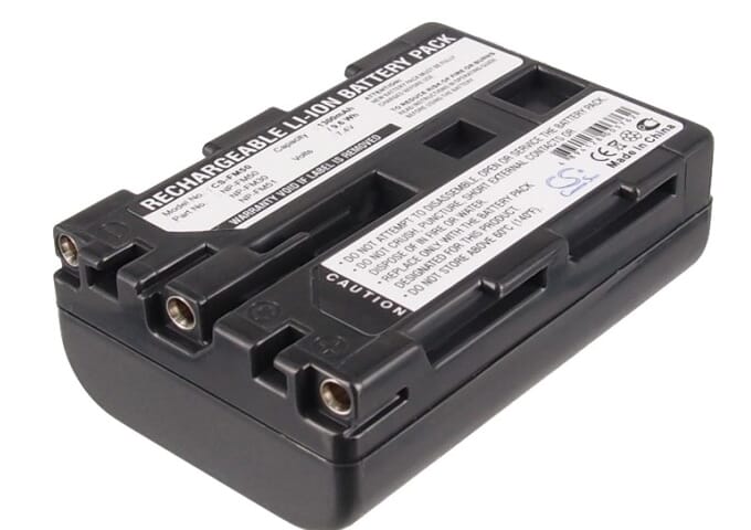 Blu-basic kamera bateria 7,4 V 1300 mAh