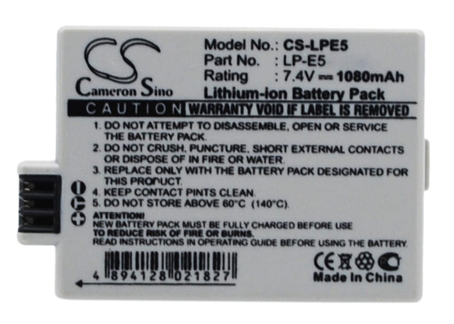 Akumulator Blu-basic do aparatu cyfrowego 7,4 V 1080 mAh Li-Ion do Canona