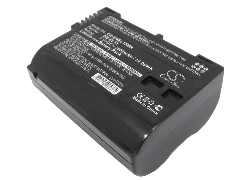 Zamiennik akumulator cyfrowych 7,0 V 2000 mAh Li-Ion dla Nikon