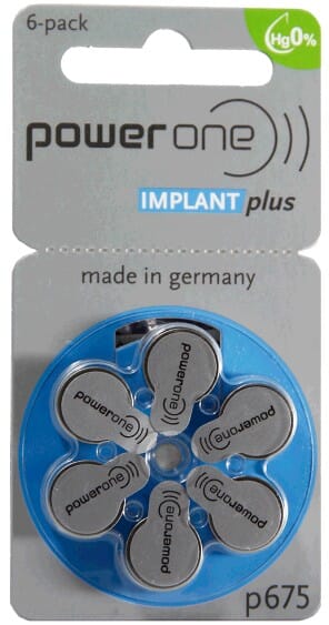 Aparat słuchowy Imp Powerone Lant 675 blister 6