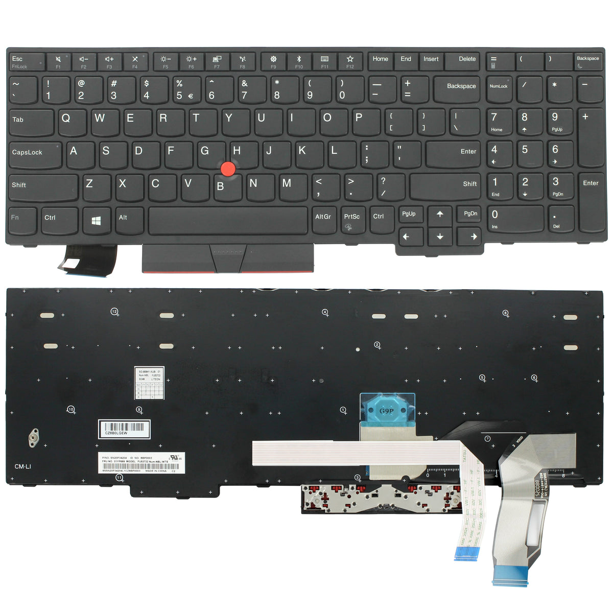 Klawiatura laptopa Lenovo Qwerty US