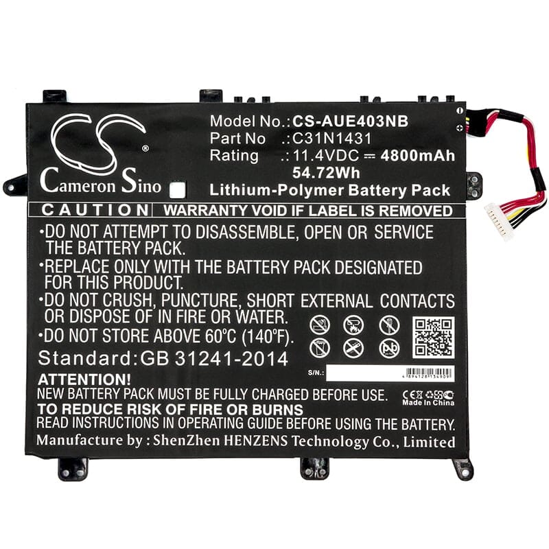 Zamiennik baterii laptopa 4800 mAh