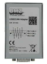 BMZ USB2CAN Adapter Ustaw adapter Brose + kabel