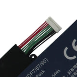 Blu-bazowy bateria laptopa 4860 mah