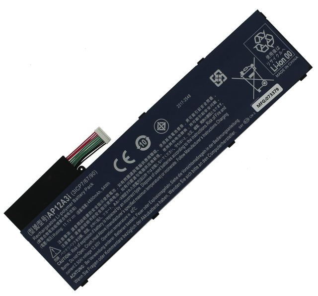 Blu-bazowy bateria laptopa 4860 mah
