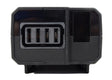 Shimano stopnie BT-E6001 Rower Bateria Czarna 36 V 14ah