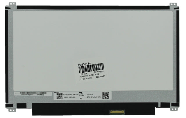 11,6-calowy ekran LCD 1366x768 matowy 30pin EDP