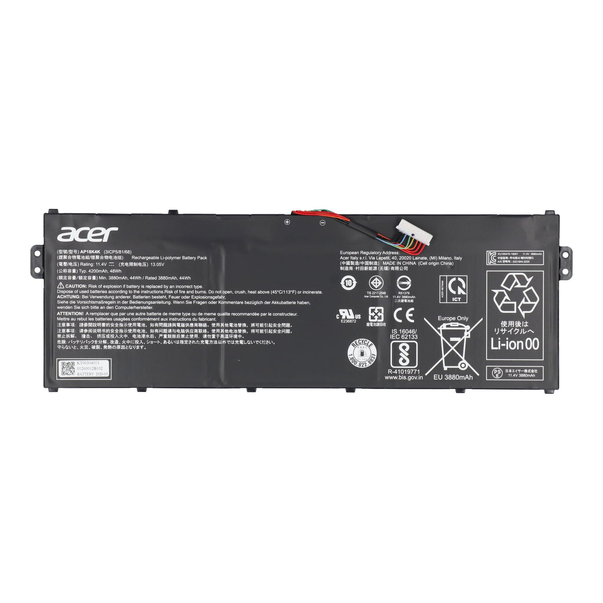 Bateria laptopa Acer 4200 mah